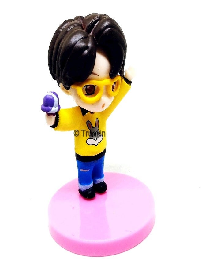 Trunkin J-Hope Mang | BTS BT21 Bangtan Boys | Height - 7.4cm Action Figure Set C - Image 3